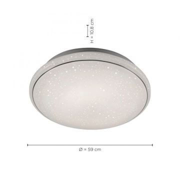 Leuchten Direkt 14744-16 - LED RGB Димируема лампа JUPI LOLASMART LED/32W/230V + дистанционно