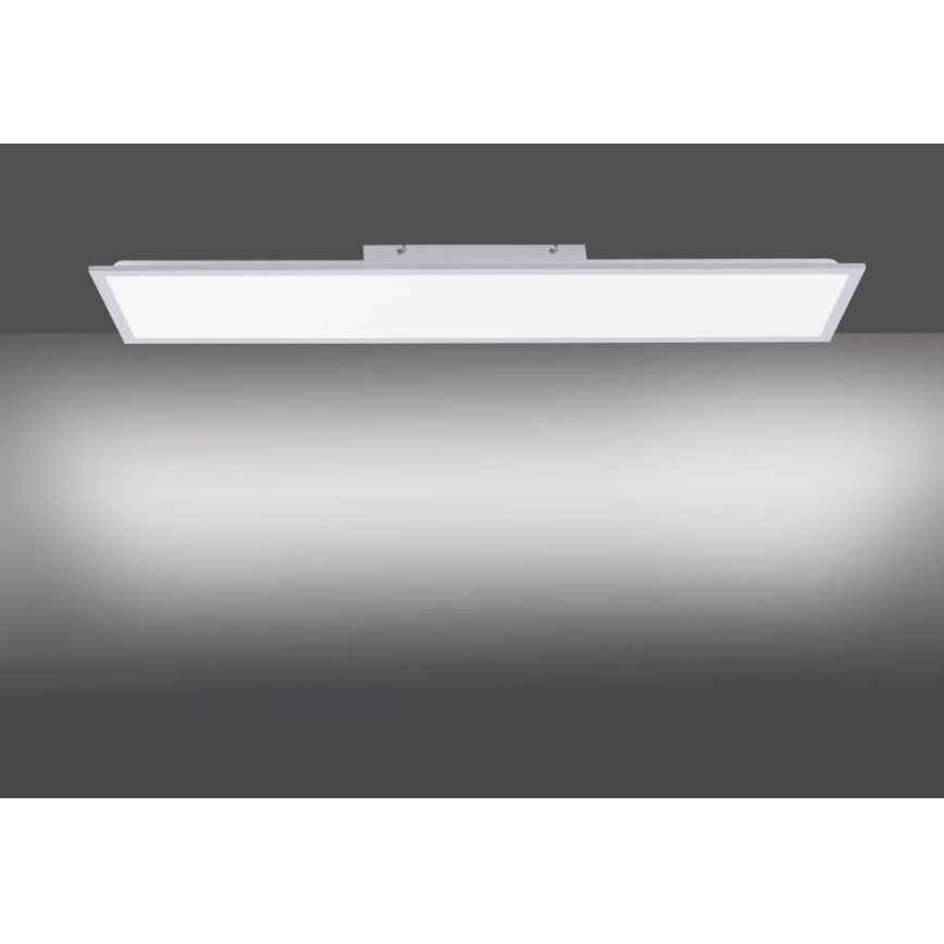 Leuchten Direkt 14757-21- LED Димируем повърхностен панел FLAT LED/36W/230V 2700-5000K сребрист + дистанционно