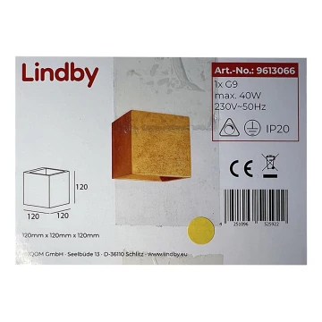 Lindby - Аплик YADE 1xG9/20W/230V