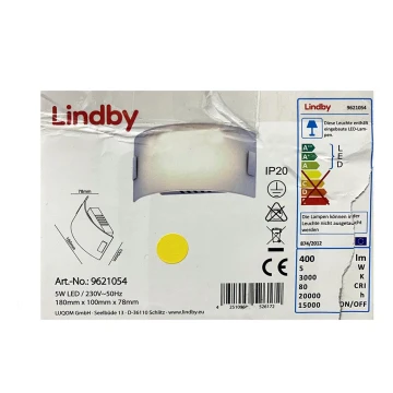 Lindby - LED Аплик GISELA LED/5W/230V