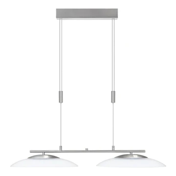 Lindby - LED Димируем пендел JUDIE 2xLED/11,5W/230V