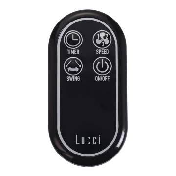 Lucci air 213124 - Дистанционно управление за вентилатор BREEZE черен