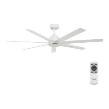 Lucci air 213182 - LED Вентилатор за таван ATLANTA 1xGX53/12W/230V бял + дистанционно управление