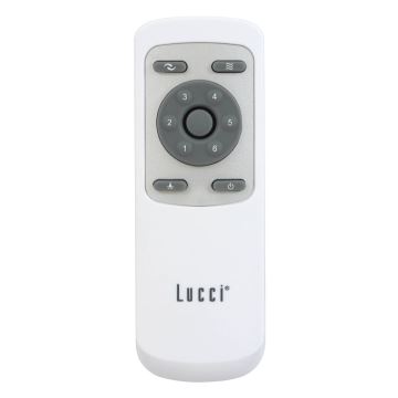 Lucci air 213302 - LED Димируем вентилатор за таван SLIPSTREAM 1xGX53/12W/230V бял + дистанционно управление