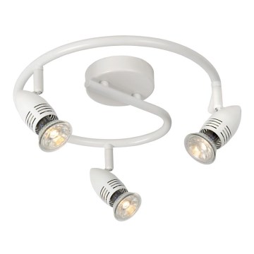 Lucide 13955/14/31 - LED Точково осветително тяло CARO-LED 3xGU10/5W/230V бяла