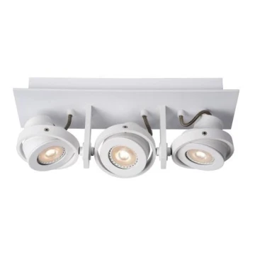 Lucide 17906/16/31 - LED Димируема насочена лампа LANDA 3xGU10/5W/230V бяла