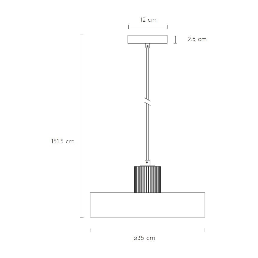 Lucide 20419/35/66 - Висящ полилей OPHELIA 1xE27/40W/230V Ø 35 см розов