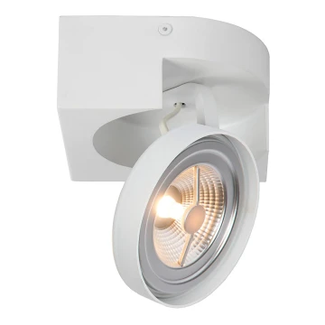 Lucide 22960/10/31 - LED Прожектор, луна VERSUM AR111 1xG53/10W/230V бяла