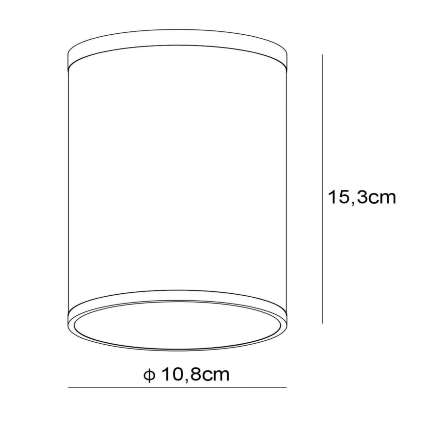 Lucide 27870/01/30 -За баня Таванна лампа TUBIX 1xE27/24W/230V IP54