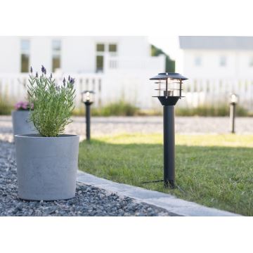 Markslöjd 107290 - LED Екстериорна лампа GARDEN 24 LED/3W/24V 45 см IP44 черен