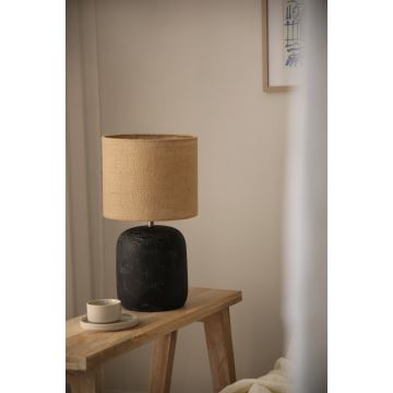 Markslöjd 108684 - Настолна лампа MONTAGNA 1xE14/40W/230V 45 cm бежов/черен