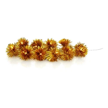 Markslöjd 704775 - LED Коледни лампички POMPOM 10xLED 2,75м