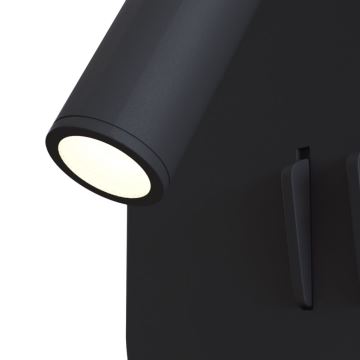 Maytoni C175-WL-01-6W-B - LED Стенен спот IOS LED/9W/230V черен