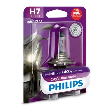 Мото крушка Philips X-TREME VISION MOTO 12972CTVBW H7 PX26d/55W/12V 3200K