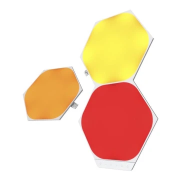 Nanoleaf NL42-0001HX-3PK - КОМПЛЕКТ 3x LED RGB Димируем панел HEXAGON LED / 2W / 230V Wi-Fi