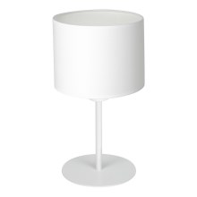Настолна лампа ARDEN 1xE27/60W/230V Ø 18 см бяла