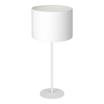 Настолна лампа ARDEN 1xE27/60W/230V Ø 25 см бяла