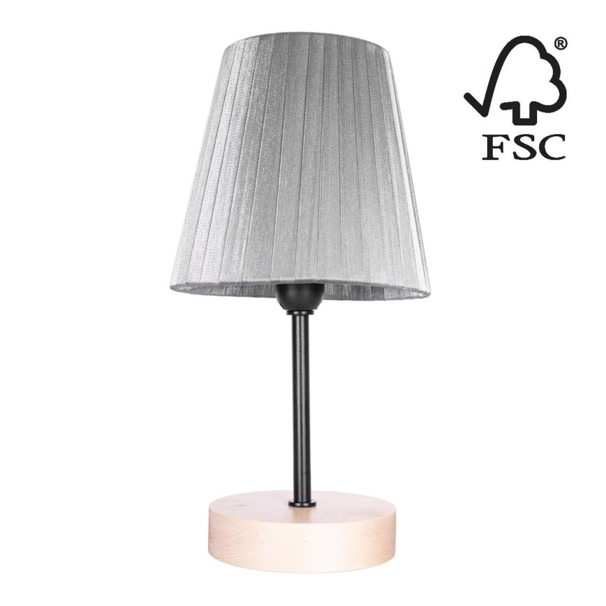 Настолна лампа MILA 1xE14/25W/230V birch – FSC сертифицирано