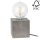 Настолна лампа STRONG 1xE27/25W/230V бетон - FSC сертифициран
