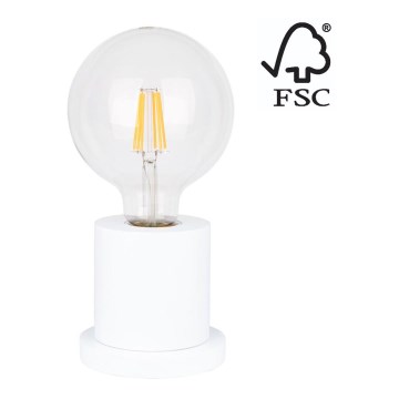 Настолна лампа TASSE 1xE27/25W/230V бук - FSC сертифицирана