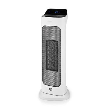 Вентилатор с керамичен подгряващ елемент Smartlife 1400/2000W/230V Wi-Fi Tuya + дистанционно управление