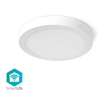 Nedis WIFILAW20WT - LED Димируема таванна лампа LED / 18W / 230V Wifi