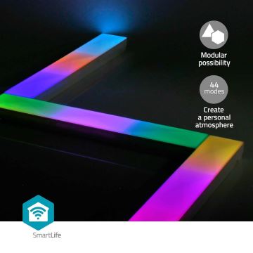 LED RGBW Smart димируема релса SmartLife LED/8W/230V Wi-Fi Tuya