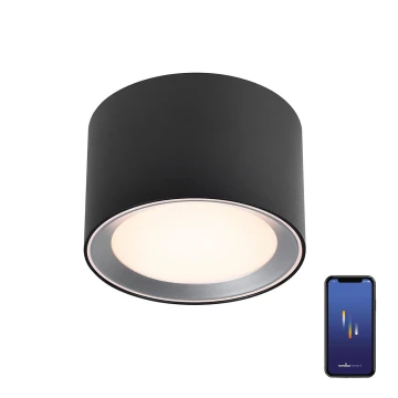 Nordlux - LED Димируем баня спот LANDON SMART LED/8W/230V 2700-6500K IP44 черен