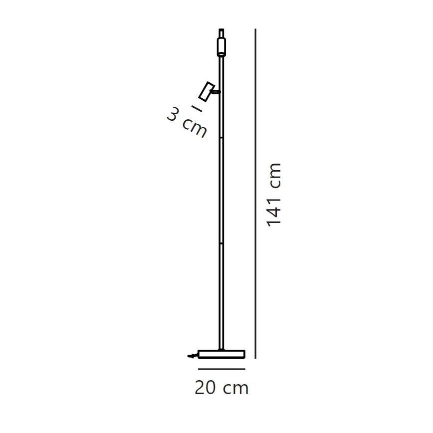 Nordlux - LED Димируем лампион OMARI 2xLED/3,2W/230V бял