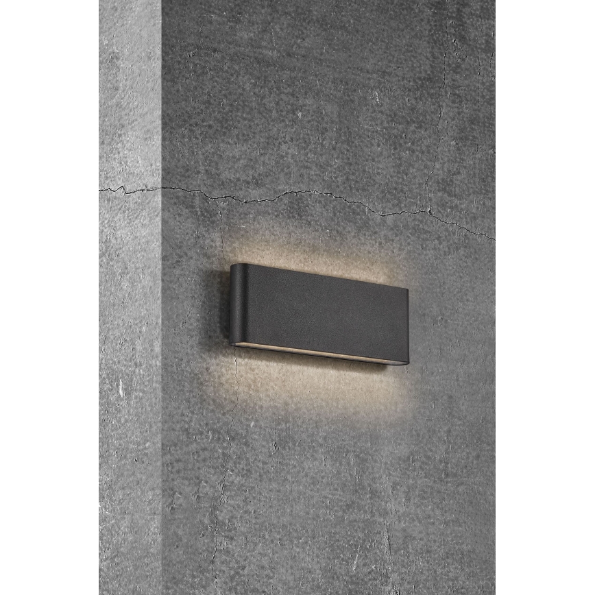 Nordlux - LED Екстериорен аплик KINVER LED/10W/230V IP54 черен