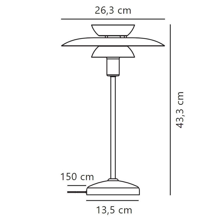 Nordlux - Настолна лампа CARMEN 1xE14/25W/230V черен