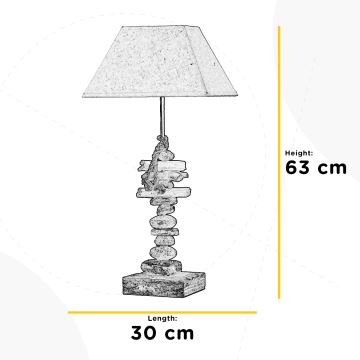 ONLI - Настолна лампа SEREGON 1xE27/22W/230V 63 см