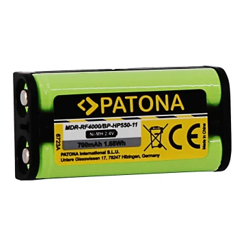 PATONA - Батерия Батерия Sony BP-HP550 700mAh Ni-Mh MDR-RF4000