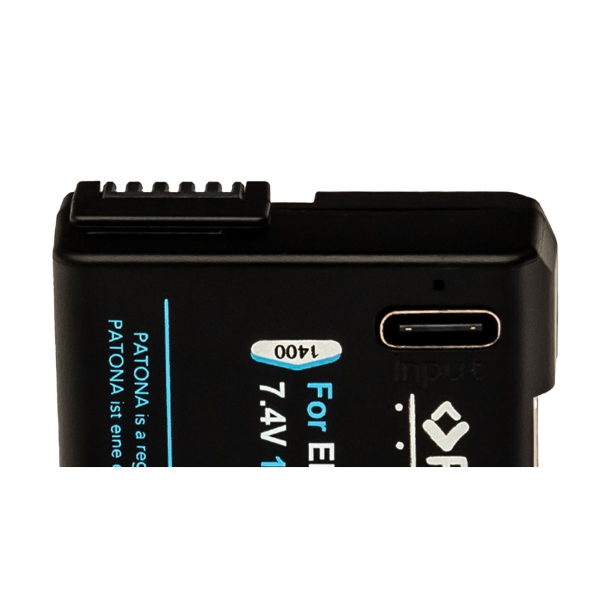 PATONA - Батерия Nikon EN-EL14/EN-EL14A 1030mAh Li-Ion Platinum USB-C зареждане