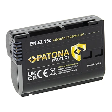 PATONA - Батерия Nikon EN-EL15C 2400mAh Li-Ion Protect