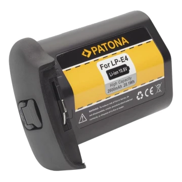 PATONA - Литиево-йонна батерия на Canon LP-E4 2600mAh Li-Ion