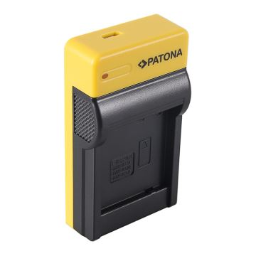 PATONA - Зарядно Foto Panasonic DMW-BLG10E  slim,USB