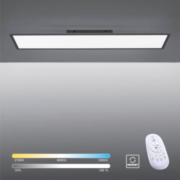 Paul Neuhaus 16533-16-O - LED Димируем повърхностен панел FLAT LED/24W/230V 2700-5000K черен + дистанционно