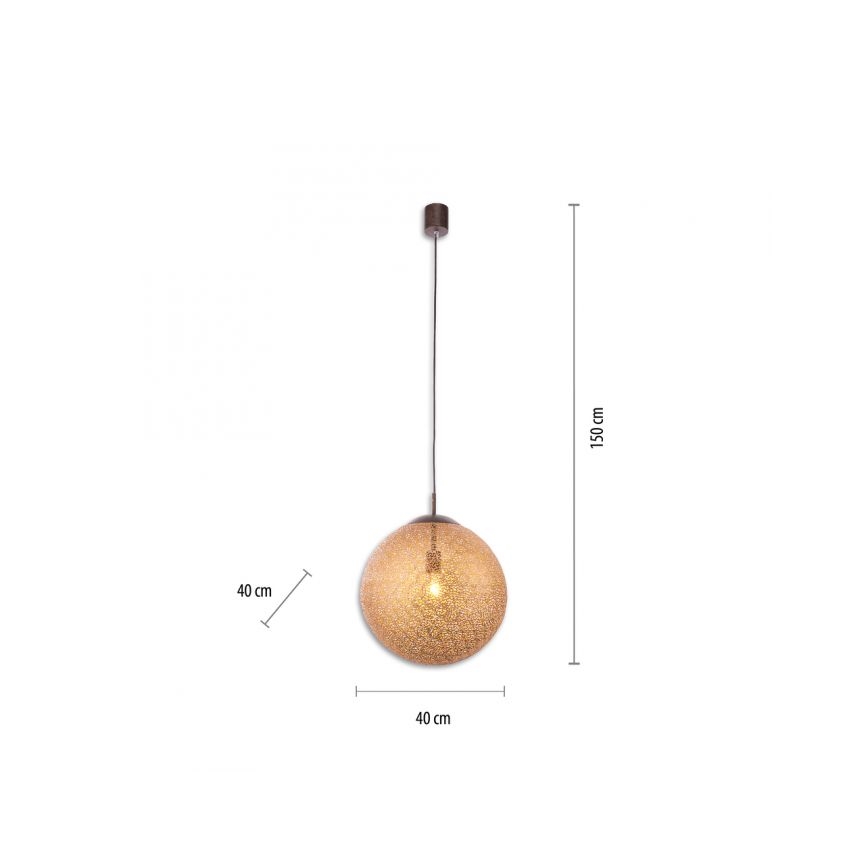 Paul Neuhaus 2421-48 - Пендел GRETA 1xE27/60W/230V Ø 40 cm