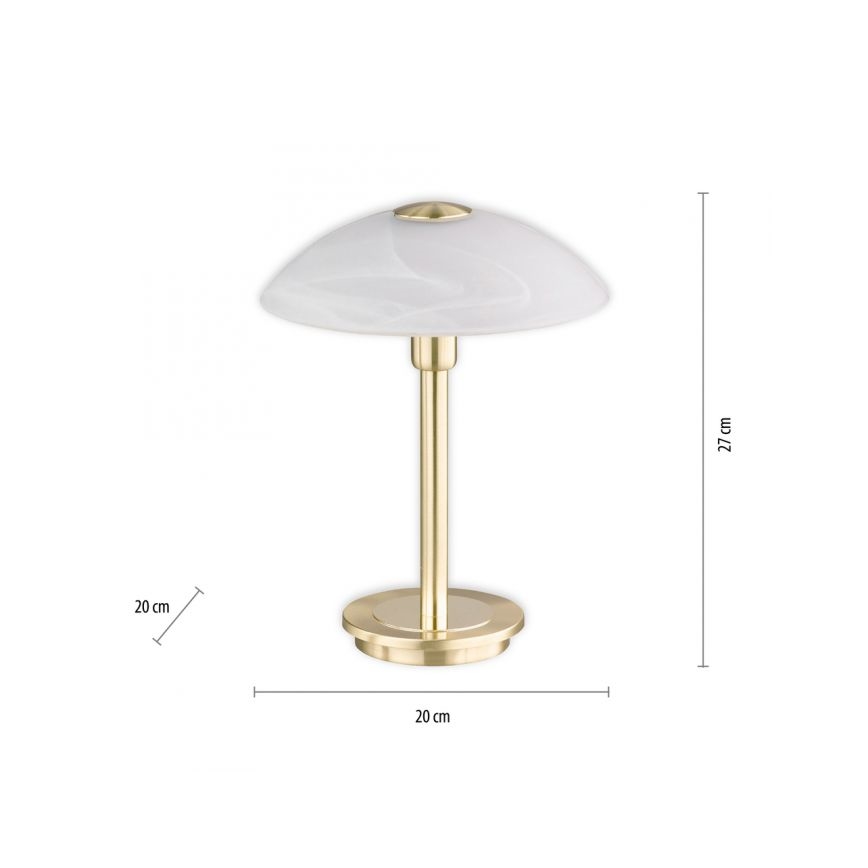 Paul Neuhaus 4235-60 - Димируема сензорна настолна лампа ENOVA 1xG9/28W/230V