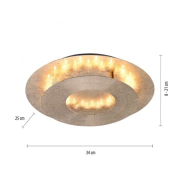 Paul Neuhaus 9011-12 - LED Лампа NEVIS LED/6W/230V златиста