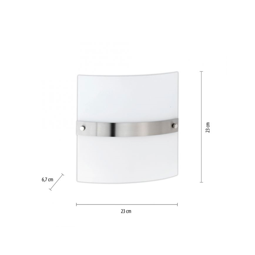 Paul Neuhaus 9847-55 - Аплик SQUARE 2xE14/40W/230V