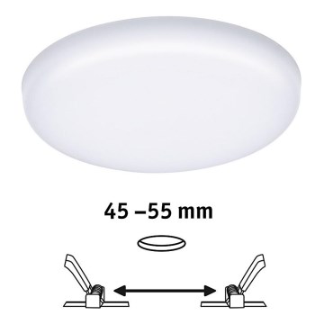 Paulmann 92390 - LED/4,5W IP44 Плафон за вграждане за баня VARIFIT 230V