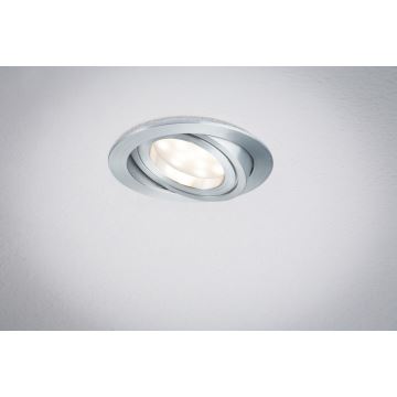 Paulmann 92832 - LED/7W Димируема За баня Таванна лампа COIN 230V