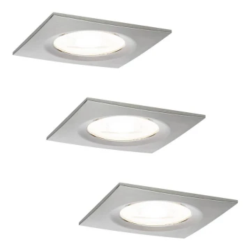 Paulmann 93615 - КОМПЛЕКТ 3x LED/7W IP44 Външно осветление за ориентация