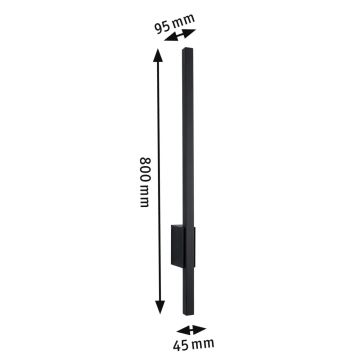 Paulmann 94742 - LED/11,5W IP44 Екстериорен аплик STAN 230V