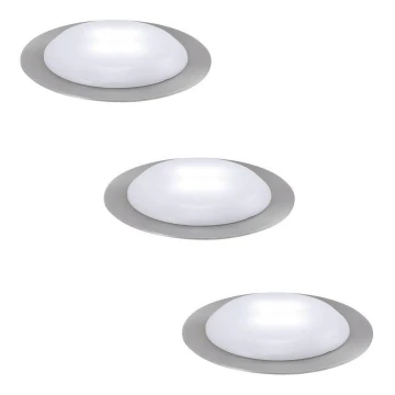 Paulmann - Nice Price 3630 - К-кт 3 бр. LED/0,3W IP44 лампи за ориентация 230V 6500-9000K