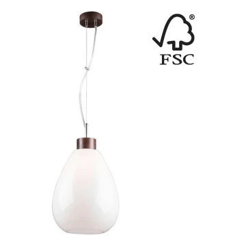 Пендел PIRO 1xE27/60W/230V бук - FSC сертифициран