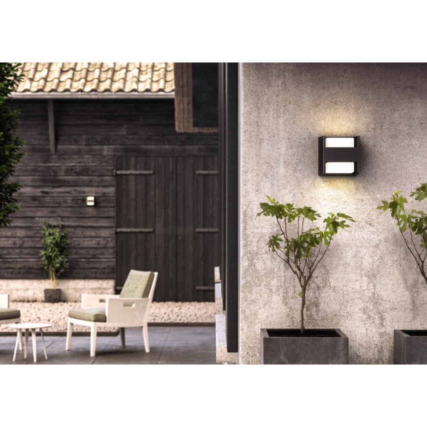 Philips 16459/93/16 - LED Екстериорна лампа MYGARDEN ARBOUR 2xLED/4,5W/230V IP44