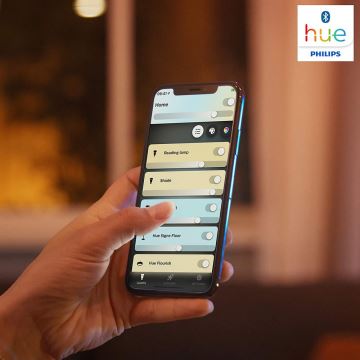 Philips - LED Димируема лампа Hue WELLNESS 1xE27/8,5W/230V + дистанционно